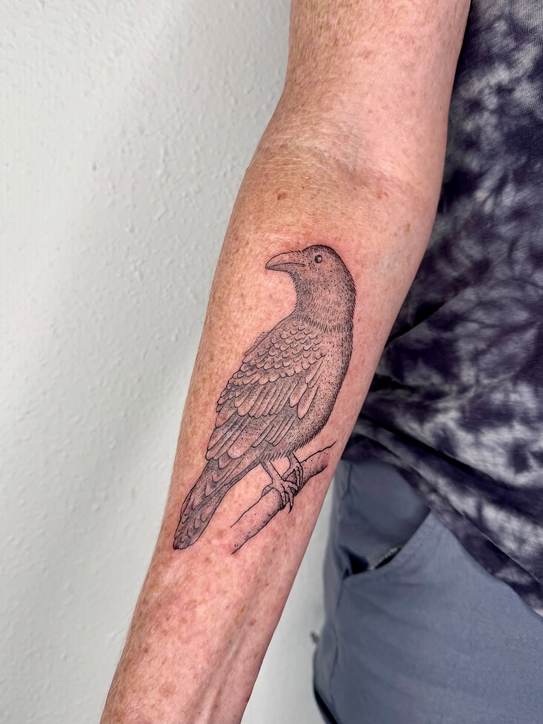 Tattoo by @shan_tattoos — dotwork, realism