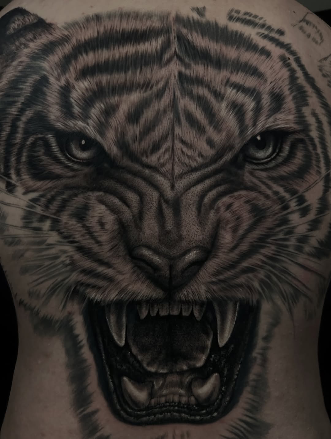 Tattoo work at Middle Tennessee Tattoo Expo 2026