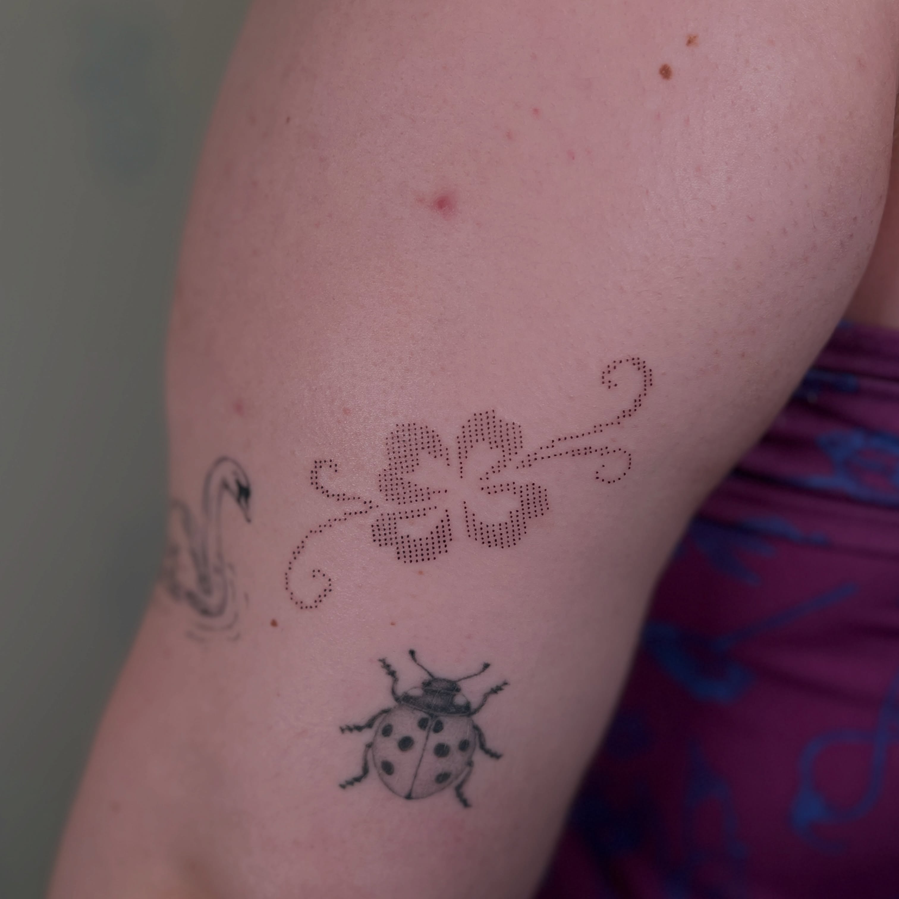 Tattoo by @snowyy.inks — dotwork