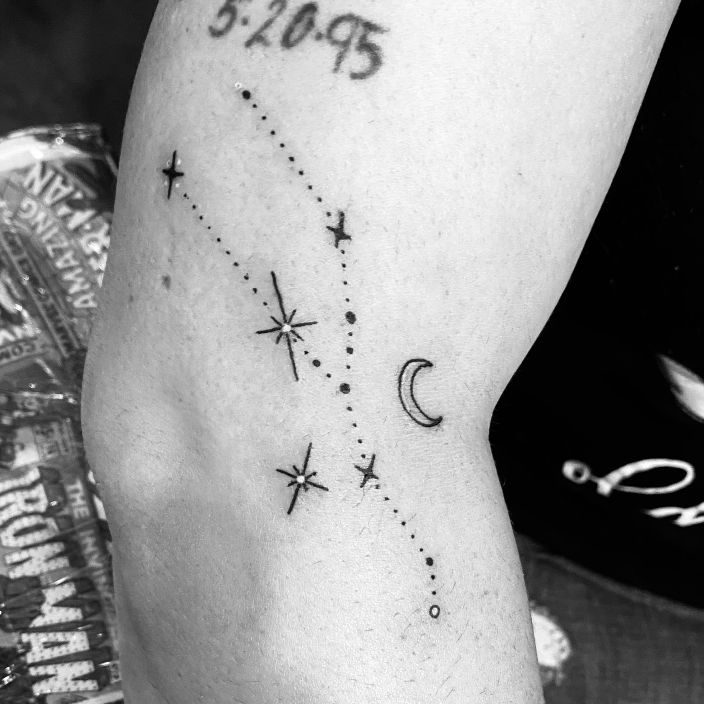 Tattoo by @tattooartist_rileyalexander — dotwork, minimalist