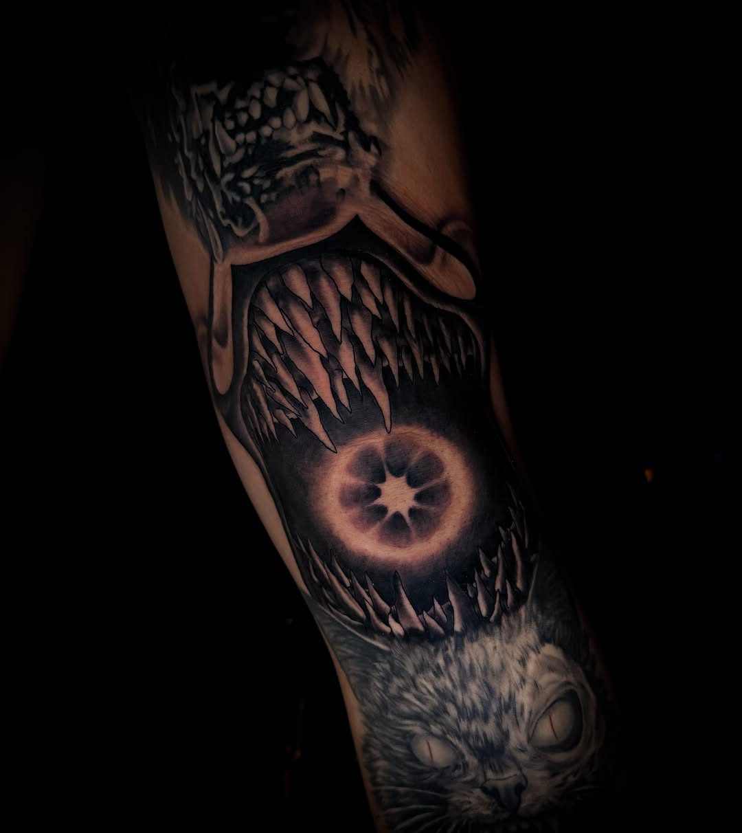 Tattoo by @savvy__ink — realism, dark_realism
