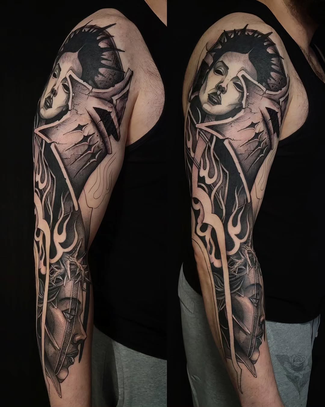 Tattoo by @v_affliction β black_and_grey, realism
