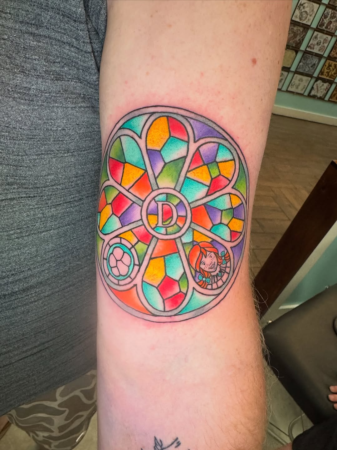 Tattoo by @loyaltytattookenny — geometric, illustrative