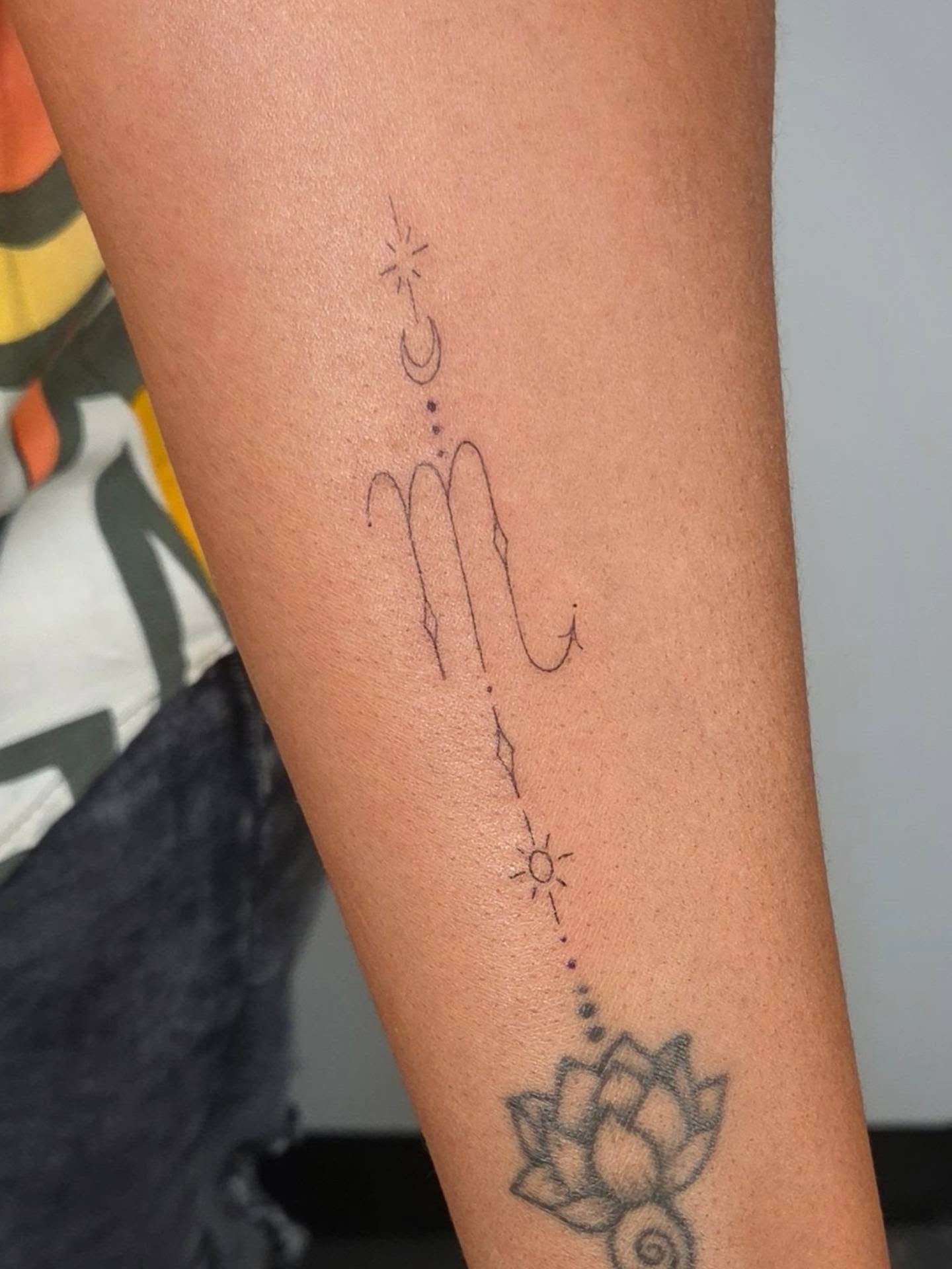 Tattoo by @inkbyjeremy โ dotwork, minimalist