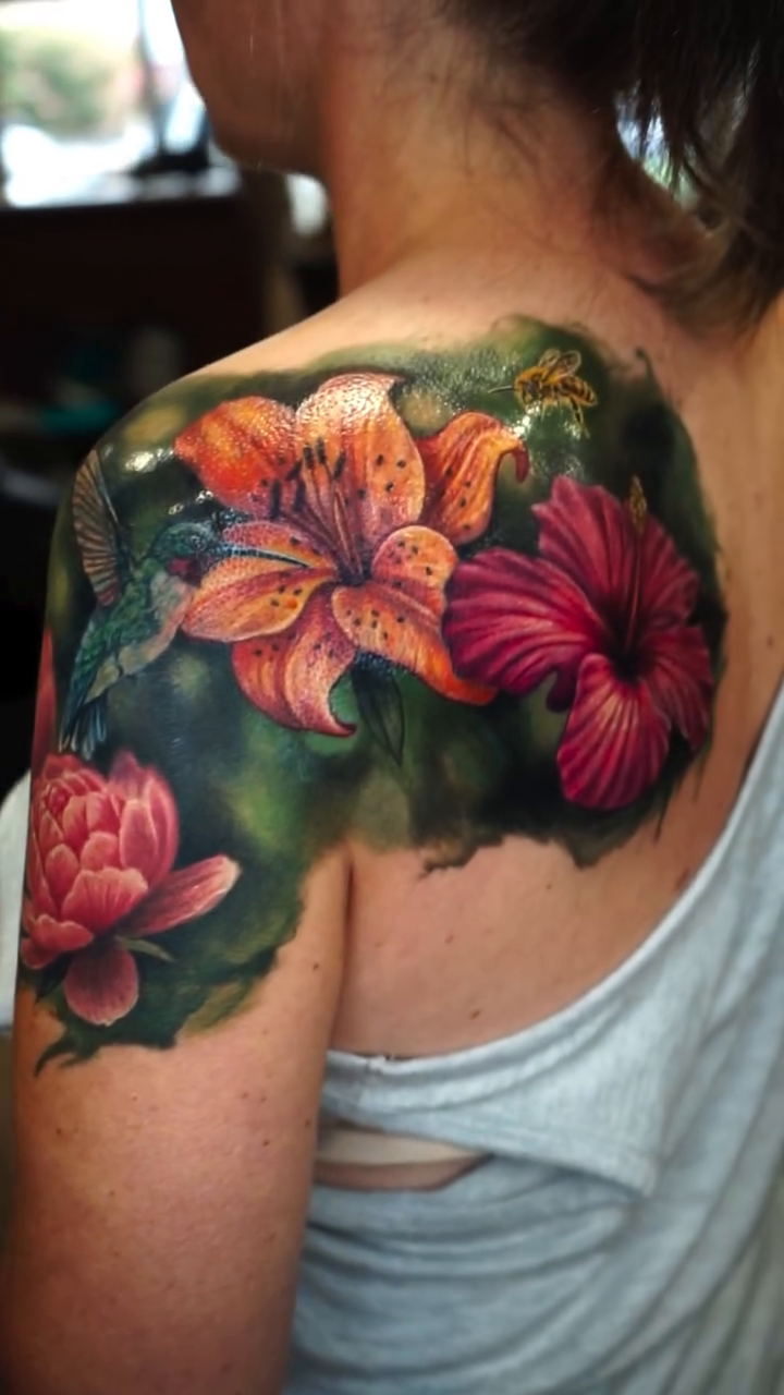 Tattoo by @tonyjohnson.tattoos — realism, color