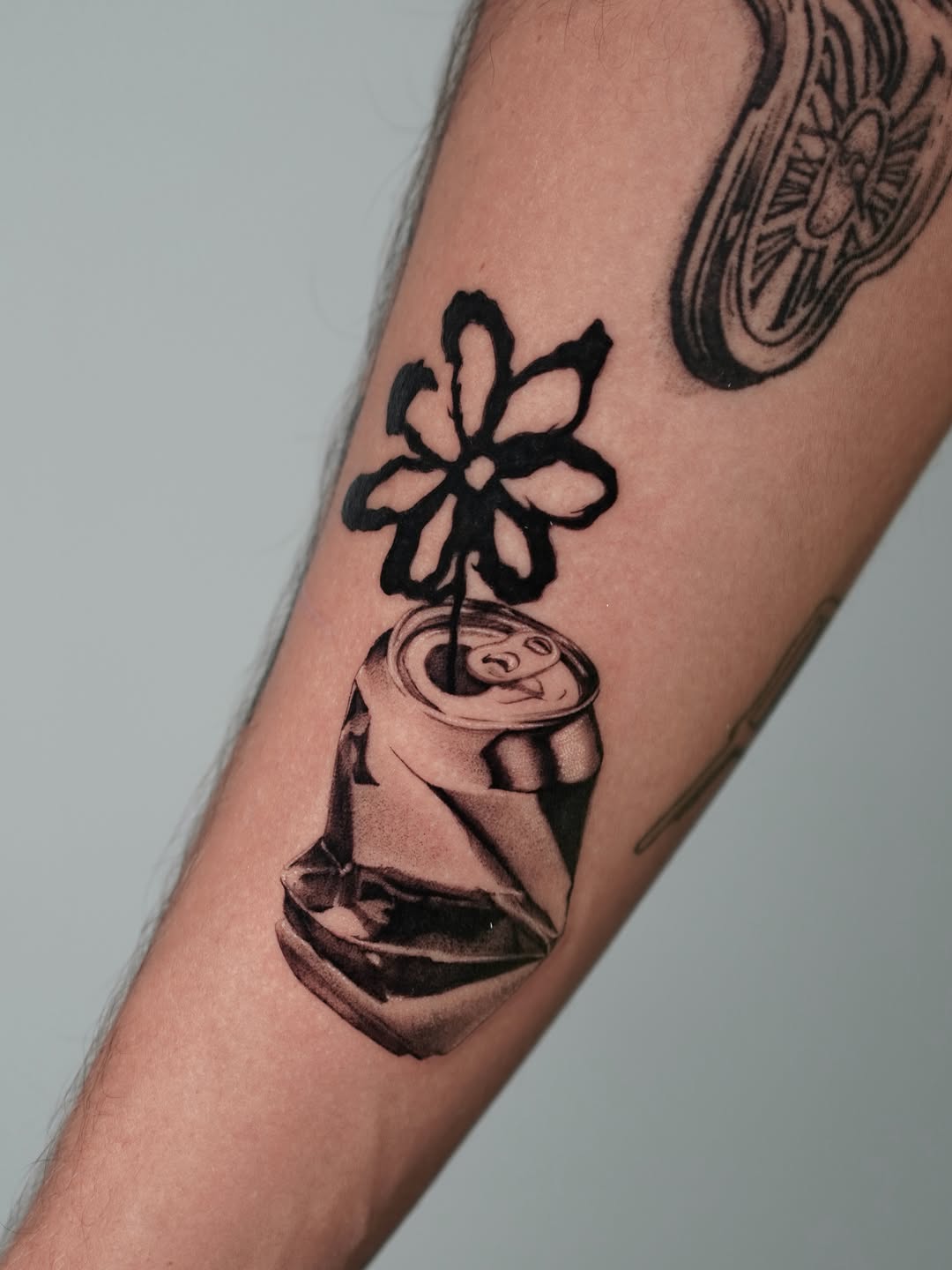 Tattoo by @sophiink — black_and_grey, realism