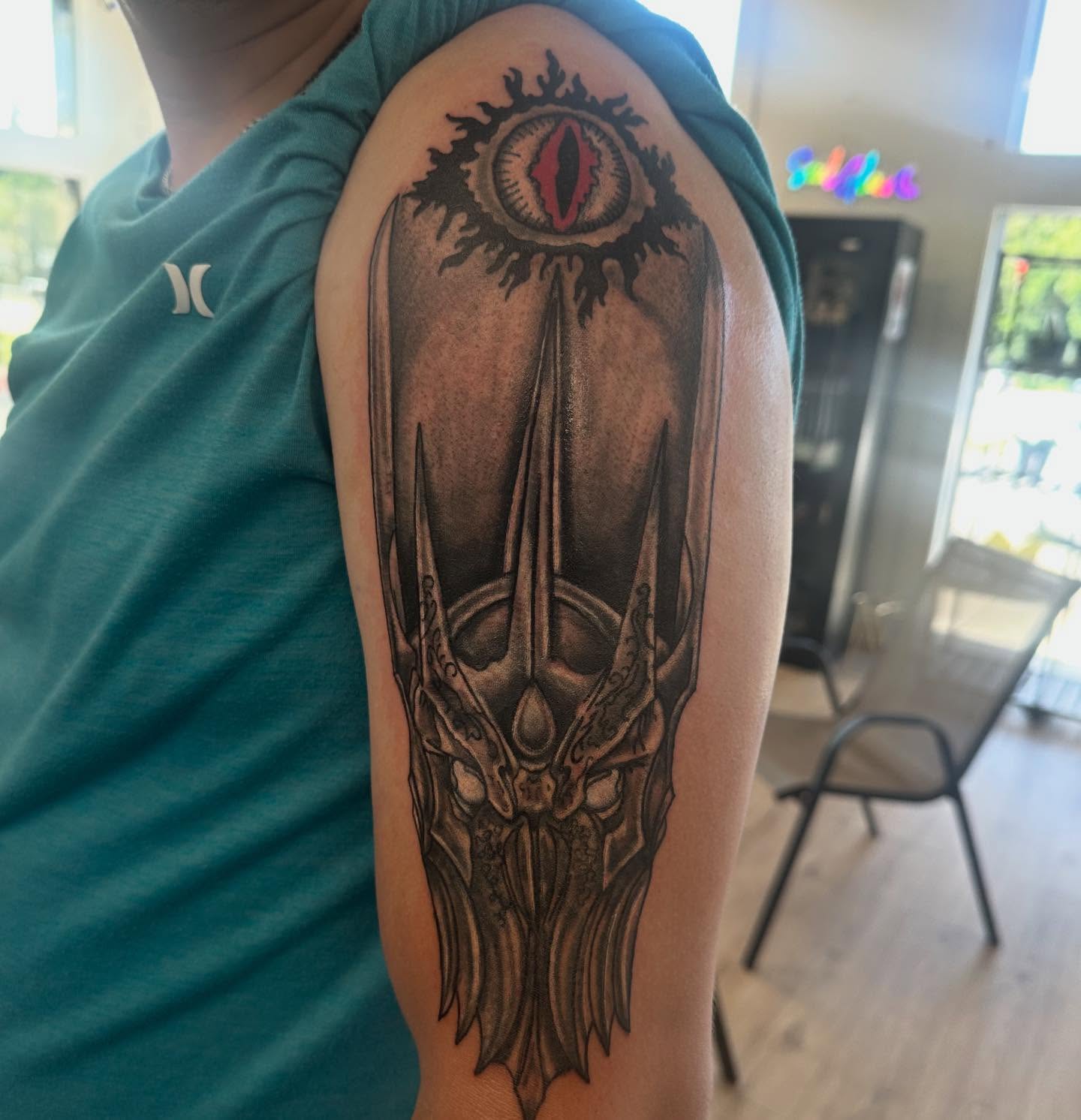 Tattoo by @dsteal03 — dark_realism, black_and_grey