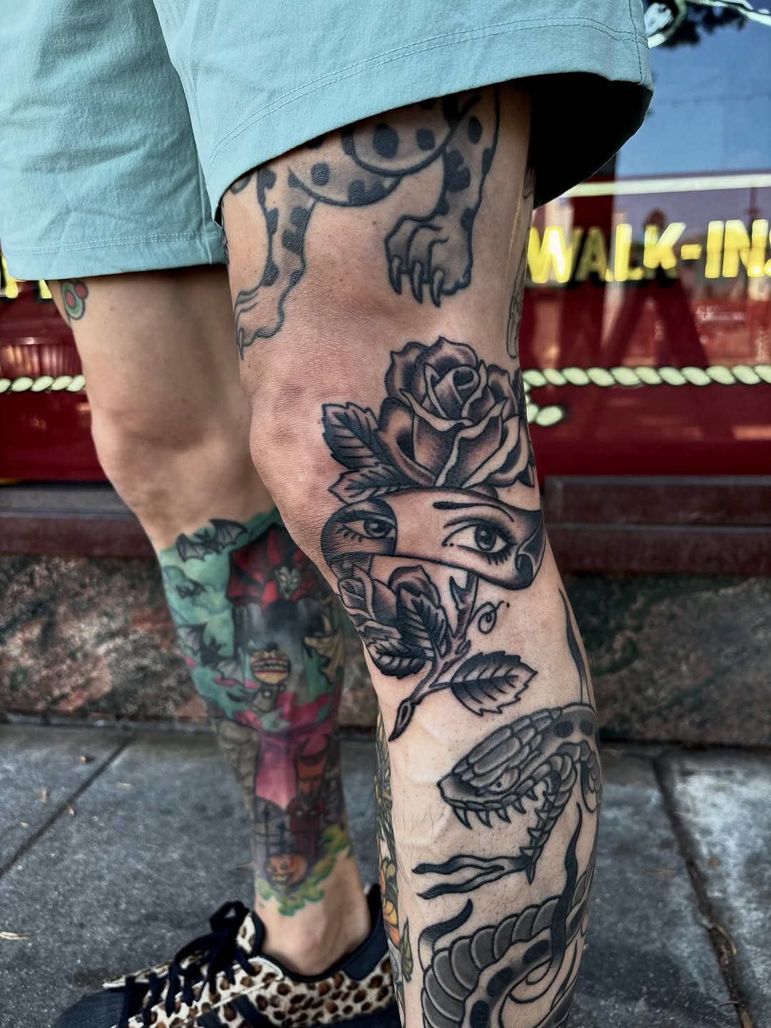 Tattoo by @alyssa_tattooss — american_traditional, black_and_grey