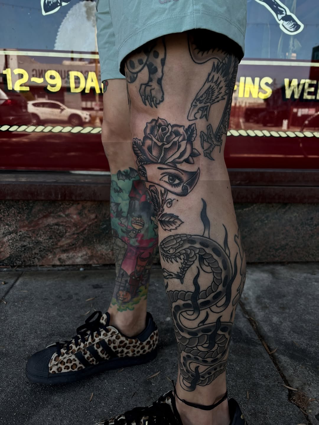 Tattoo by @alyssa_tattooss — american_traditional, black_and_grey