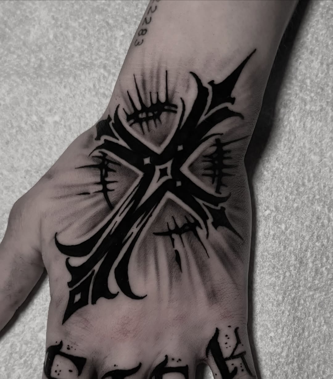 Tattoo by @tattoos_by_bear — blackwork, ornamental