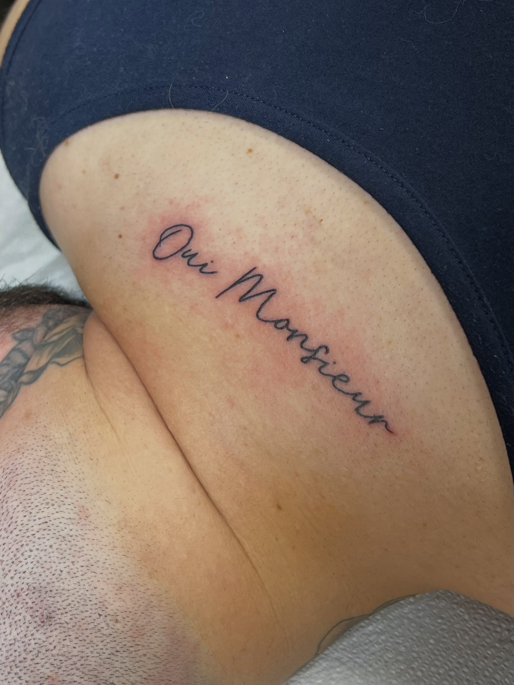 Tattoo by @tattoosbyjae — lettering_script