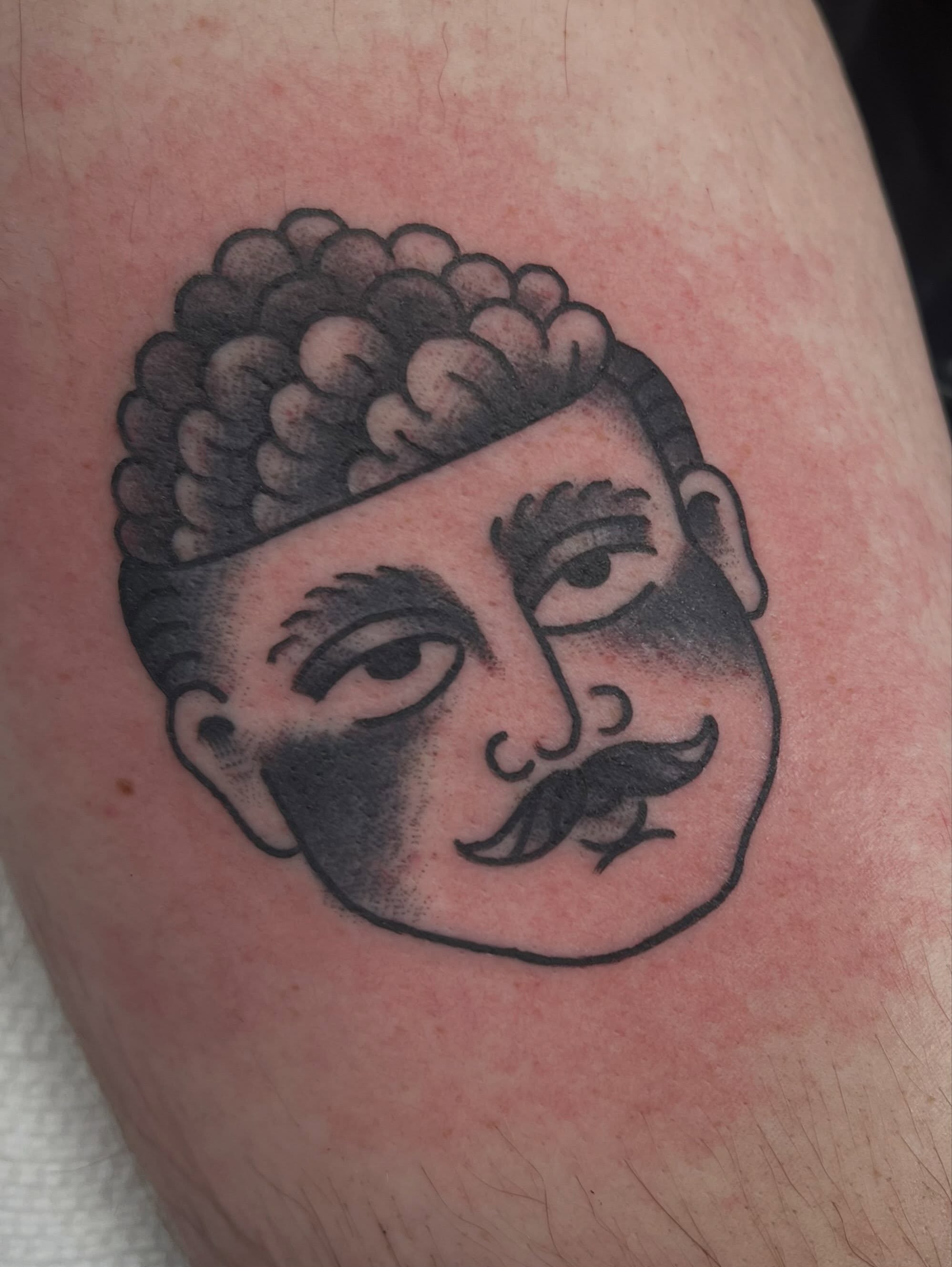 Tattoo by @tattoosbyjae — black_and_grey