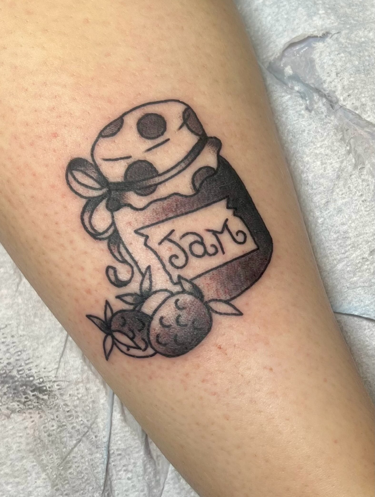 Tattoo by @tattoosbyjae — black_and_grey