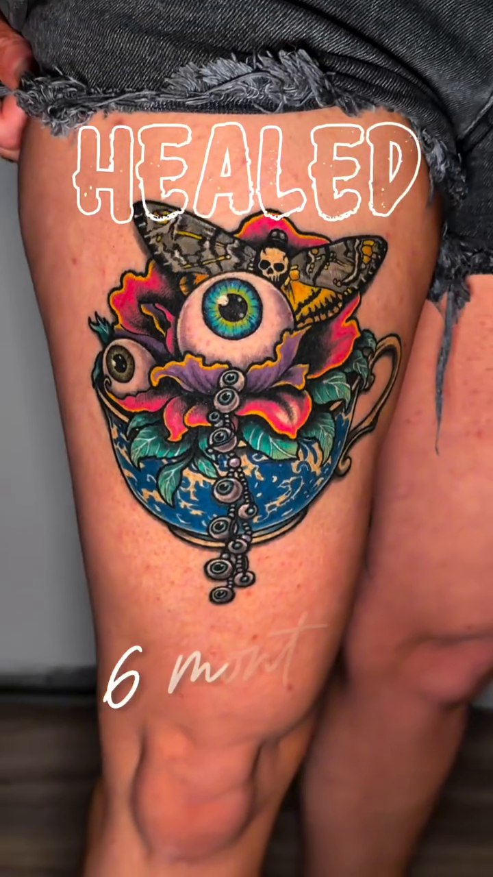 Tattoo by @tattoosbyraychill โ neo_traditional, dark_realism