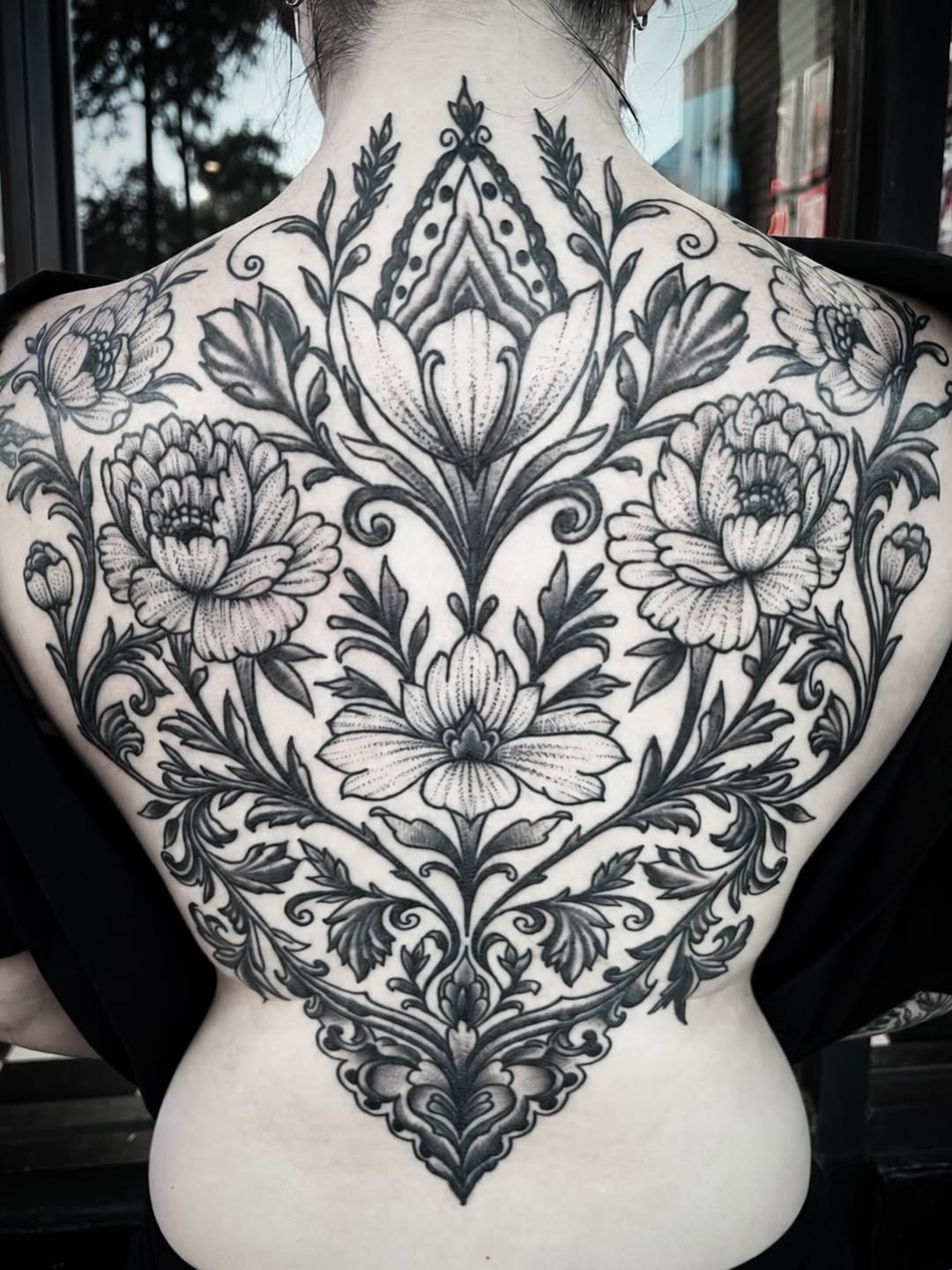 Tattoo by @seangallaghertattoos — black_and_grey, ornamental