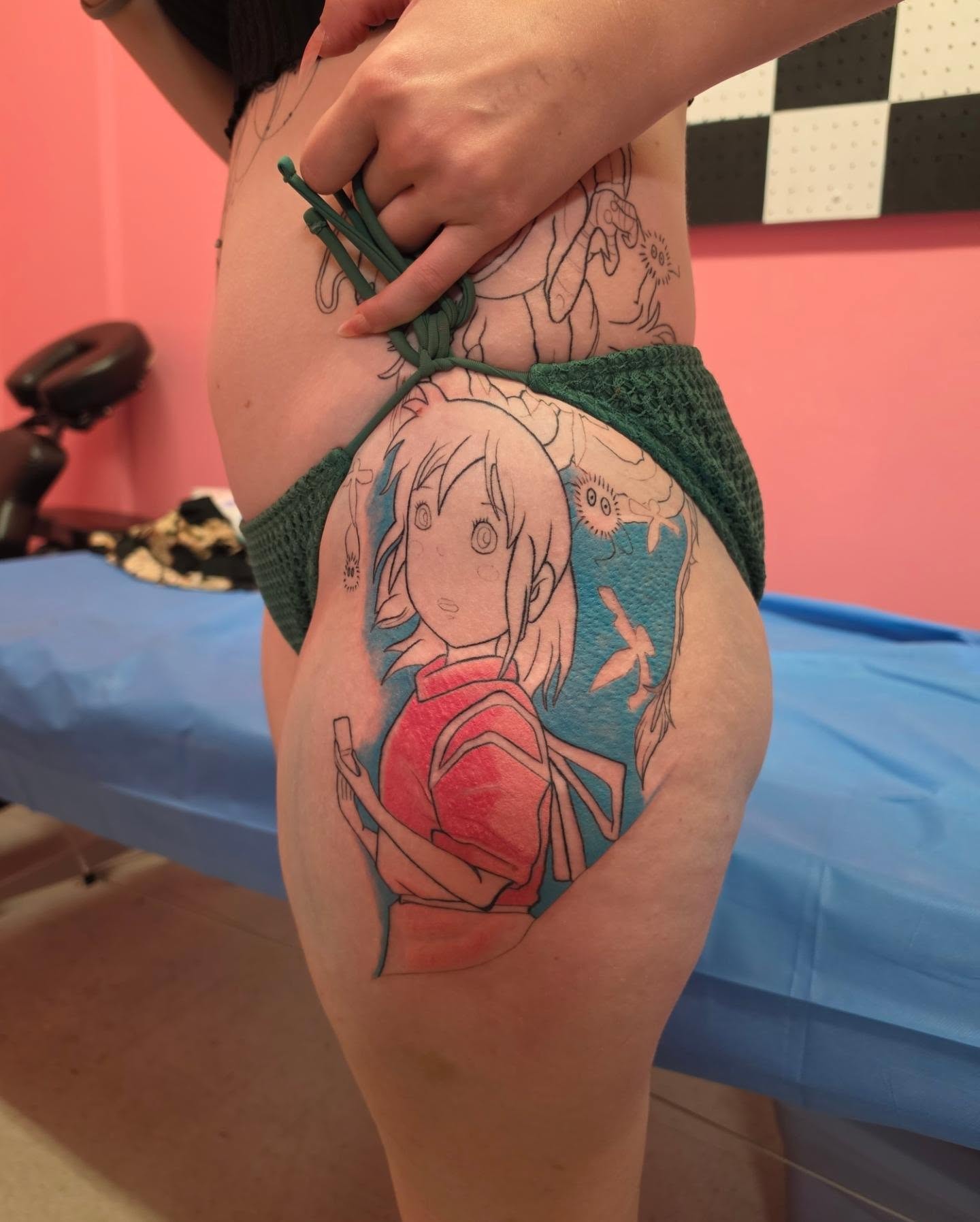 Tattoo by @frozenink_tattoo — anime