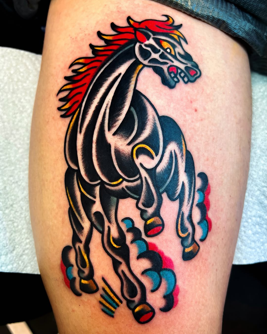 Tattoo by @homoo_tattooer — american_traditional