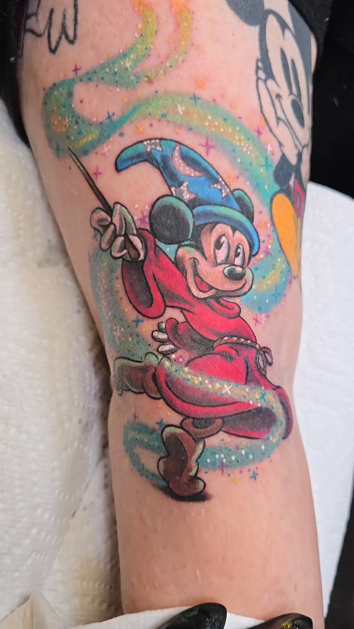 Tattoo by @tattoosbyirma_sftp — neo_traditional, anime