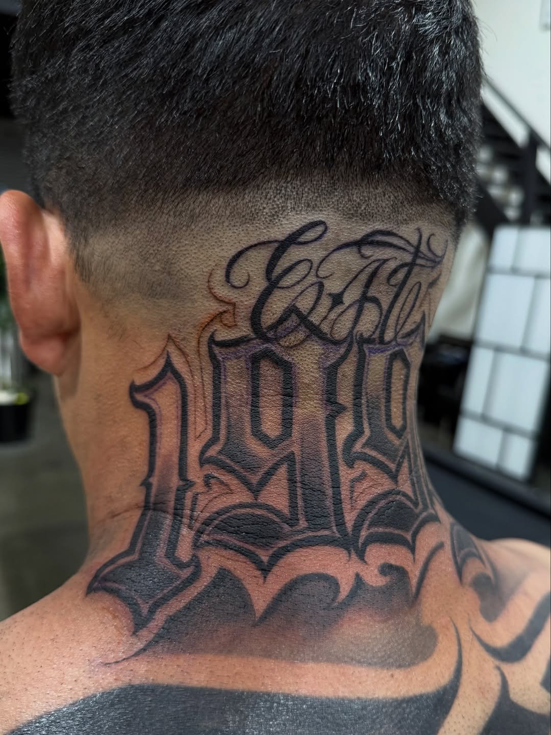 Tattoo by @tattoo_isaac562 — lettering_script, chicano