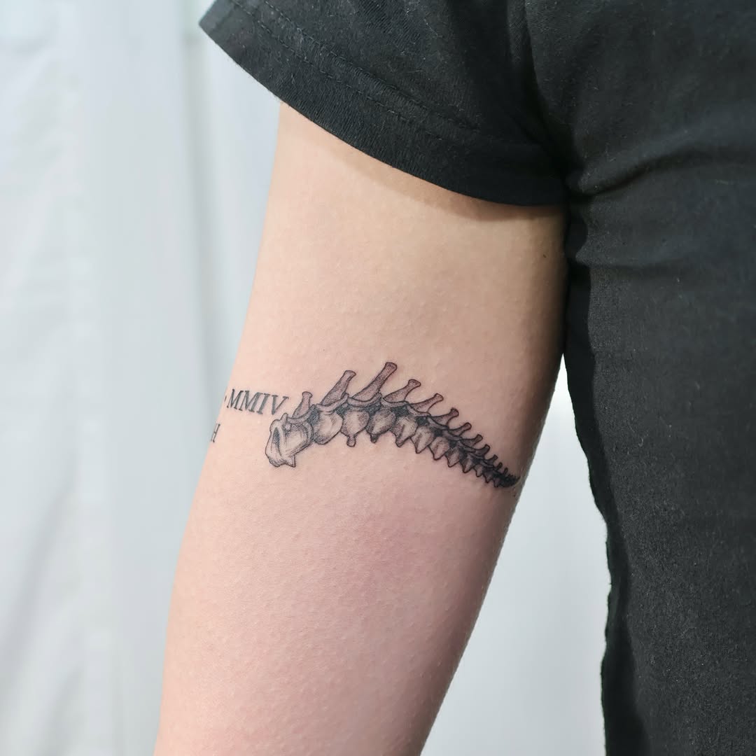 Tattoo by @yeonjae_tattoo — black_and_grey
