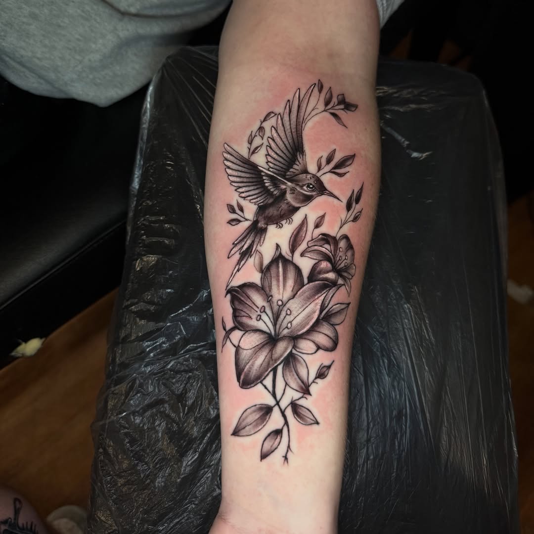 Tattoo by @glockontop — black_and_grey