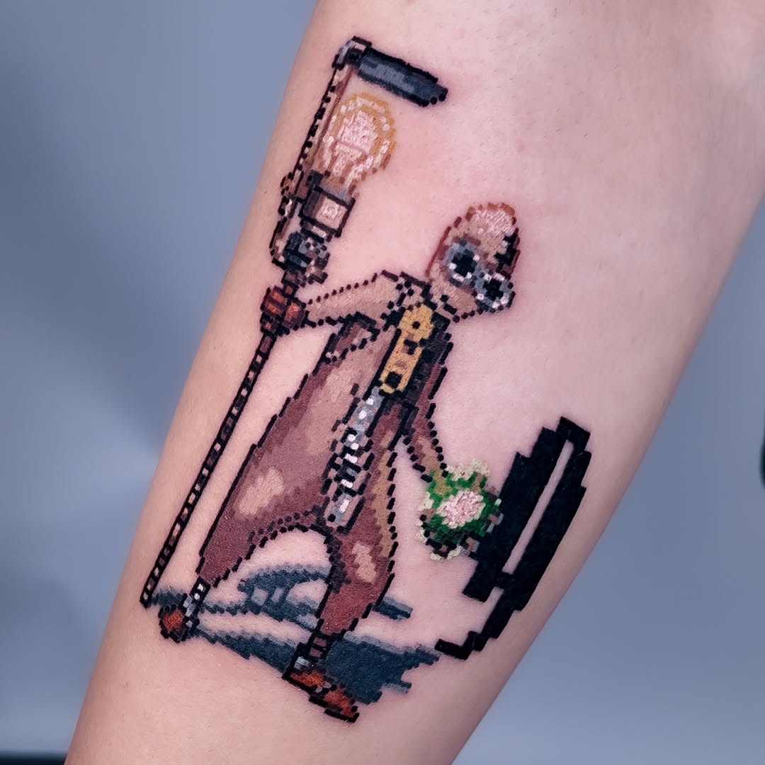 Tattoo by @mrpixel.tattooer — new_school