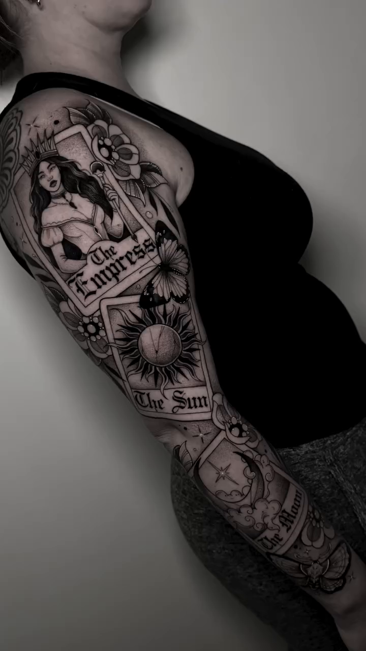 Tattoo by @vonntattoos — black_and_grey, realism
