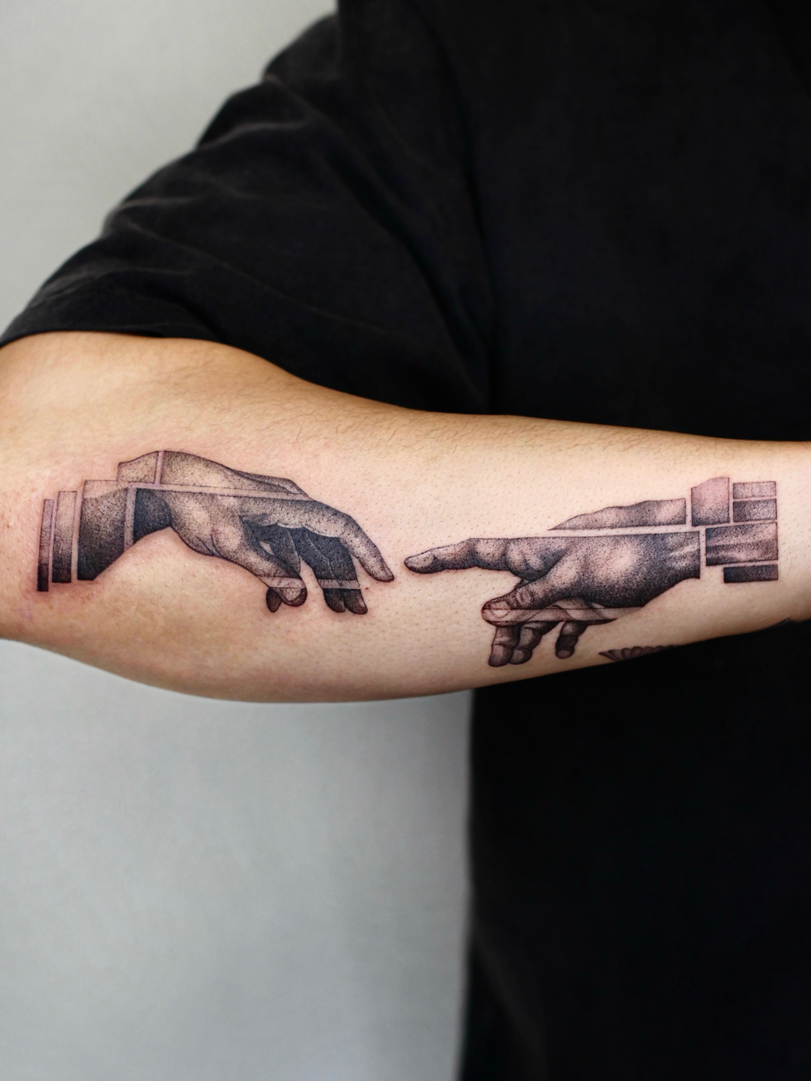Tattoo by @linsey_tattooer — realism, black_and_grey