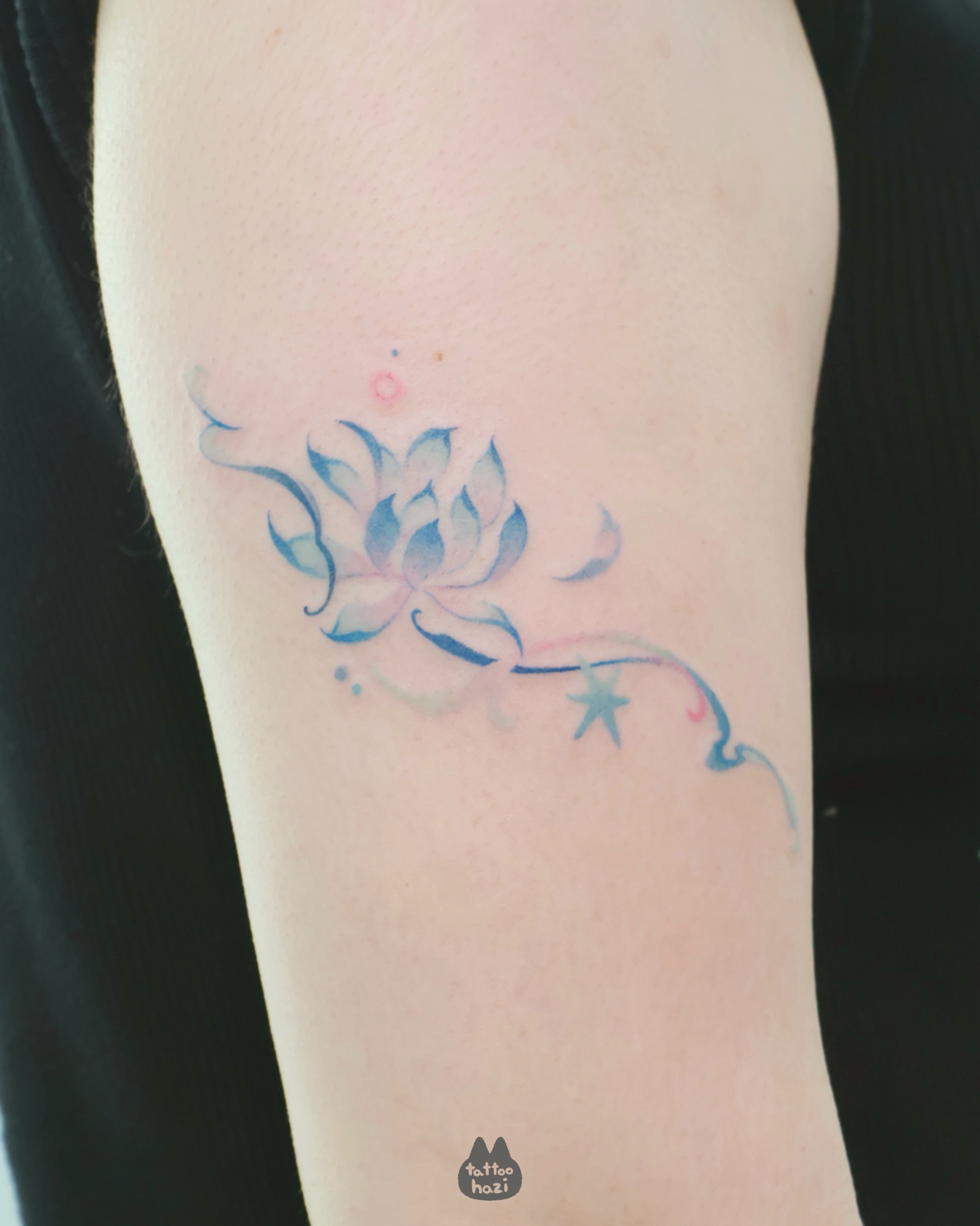 Tattoo by @tattoo_hazi — watercolor