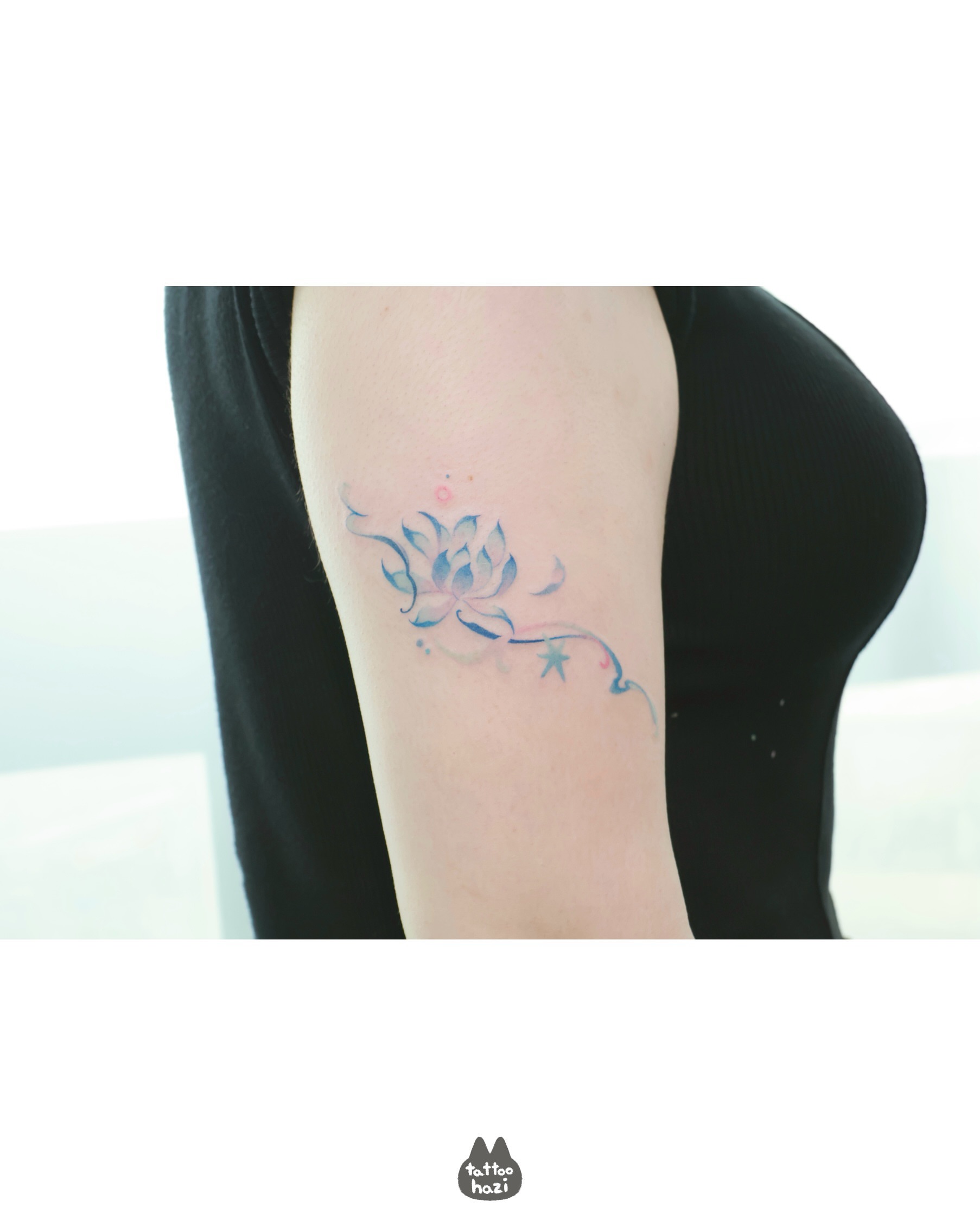 Tattoo by @tattoo_hazi — watercolor