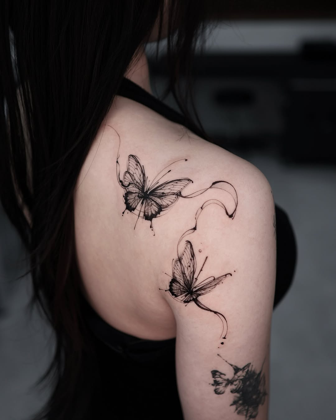 Tattoo by @tattoo_chamsae — fine_line, illustrative
