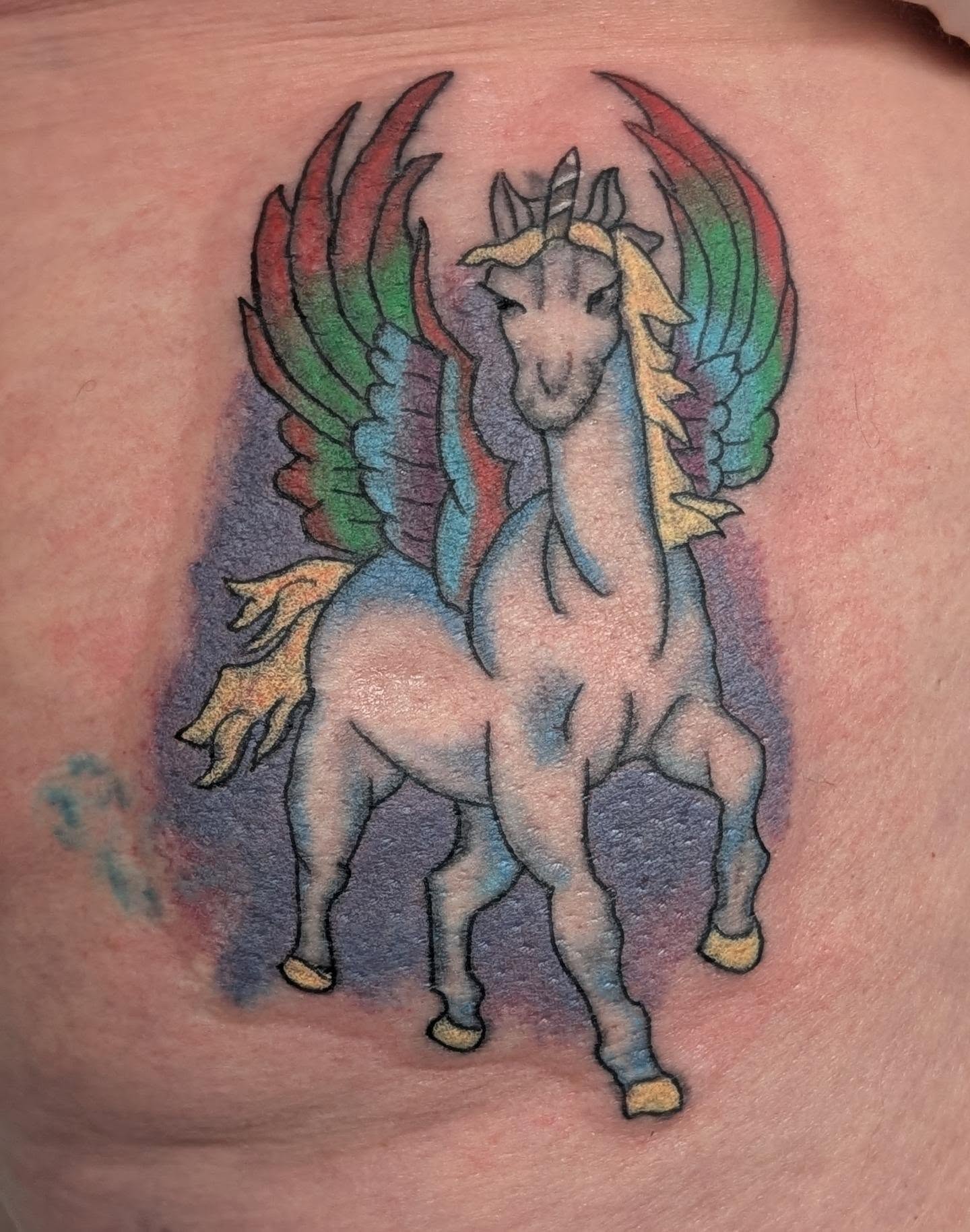 Tattoo by @_punkroctopus — new_school