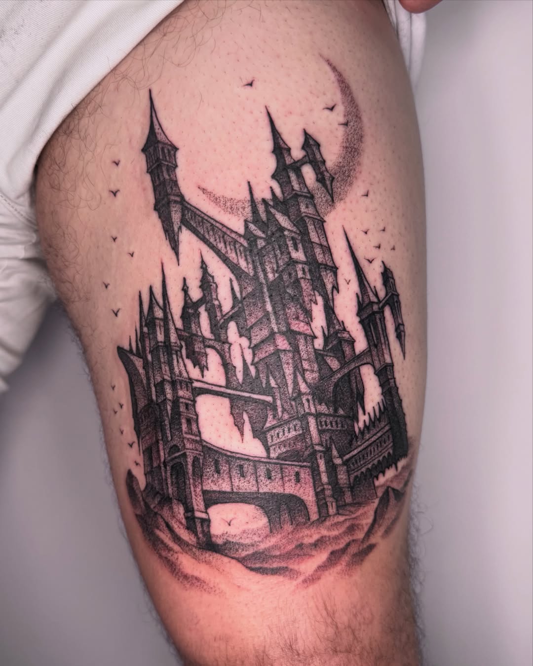 Tattoo by @weaponix — dotwork
