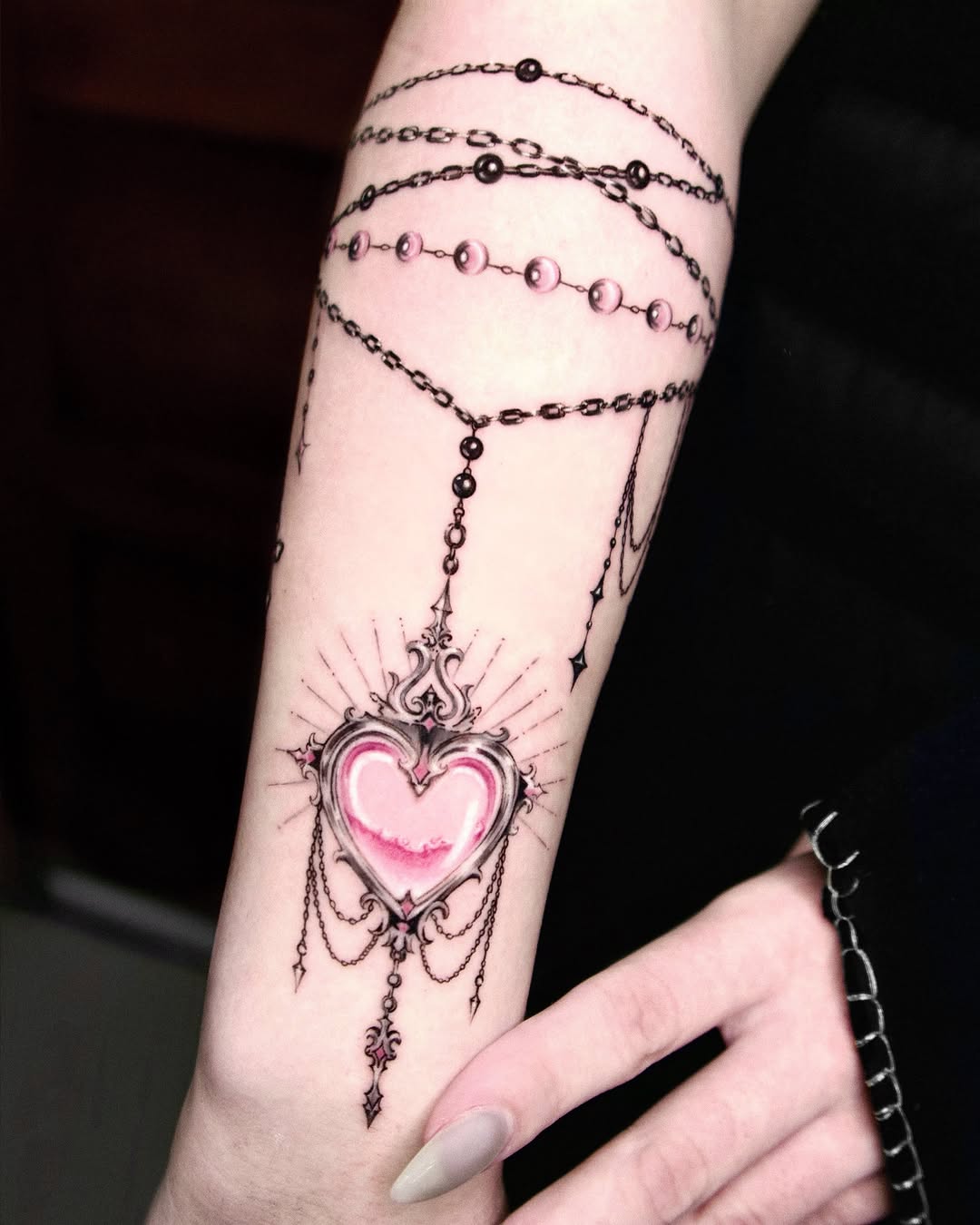 Tattoo by @yoda_ink — fine_line, ornamental