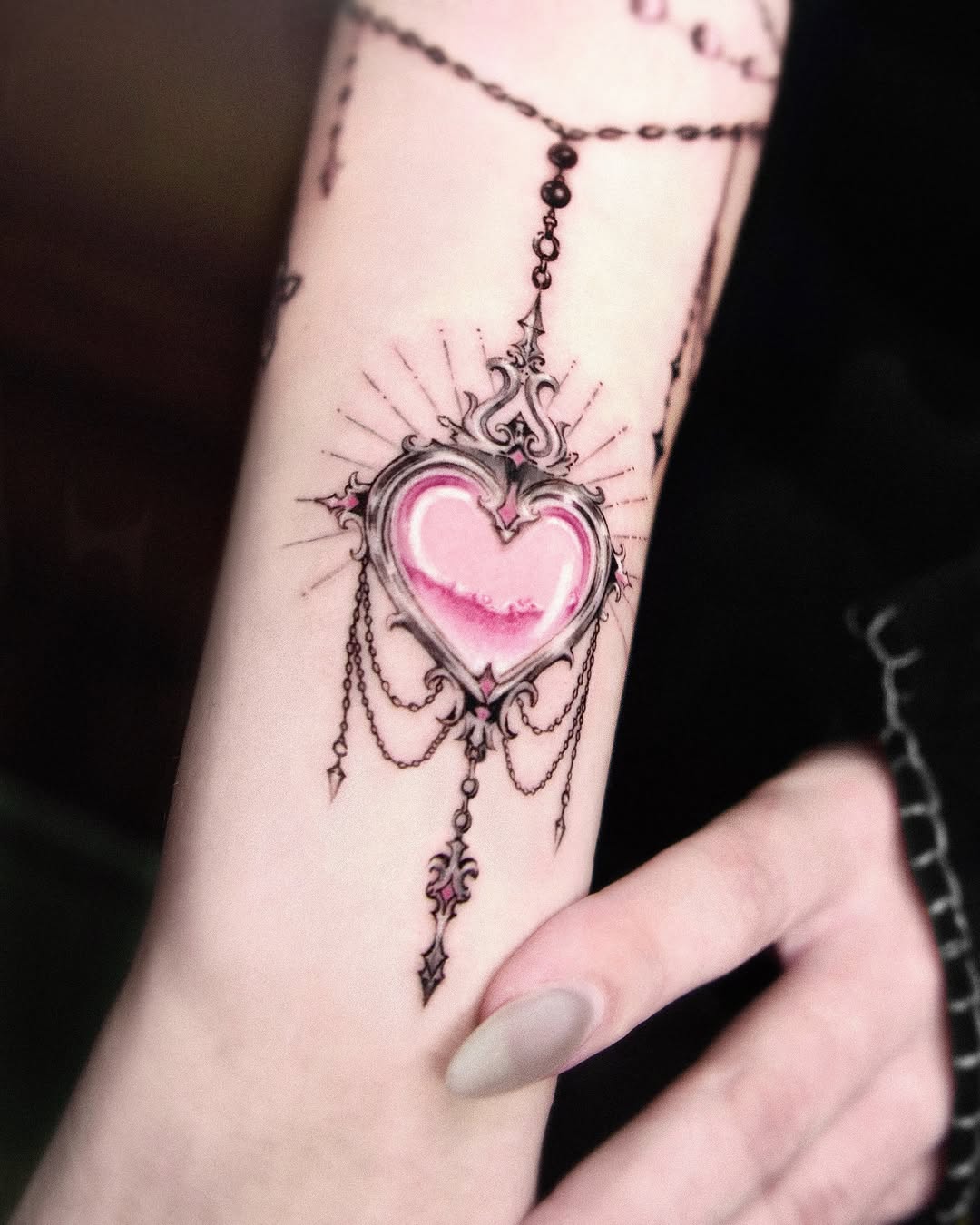 Tattoo by @yoda_ink — fine_line, ornamental