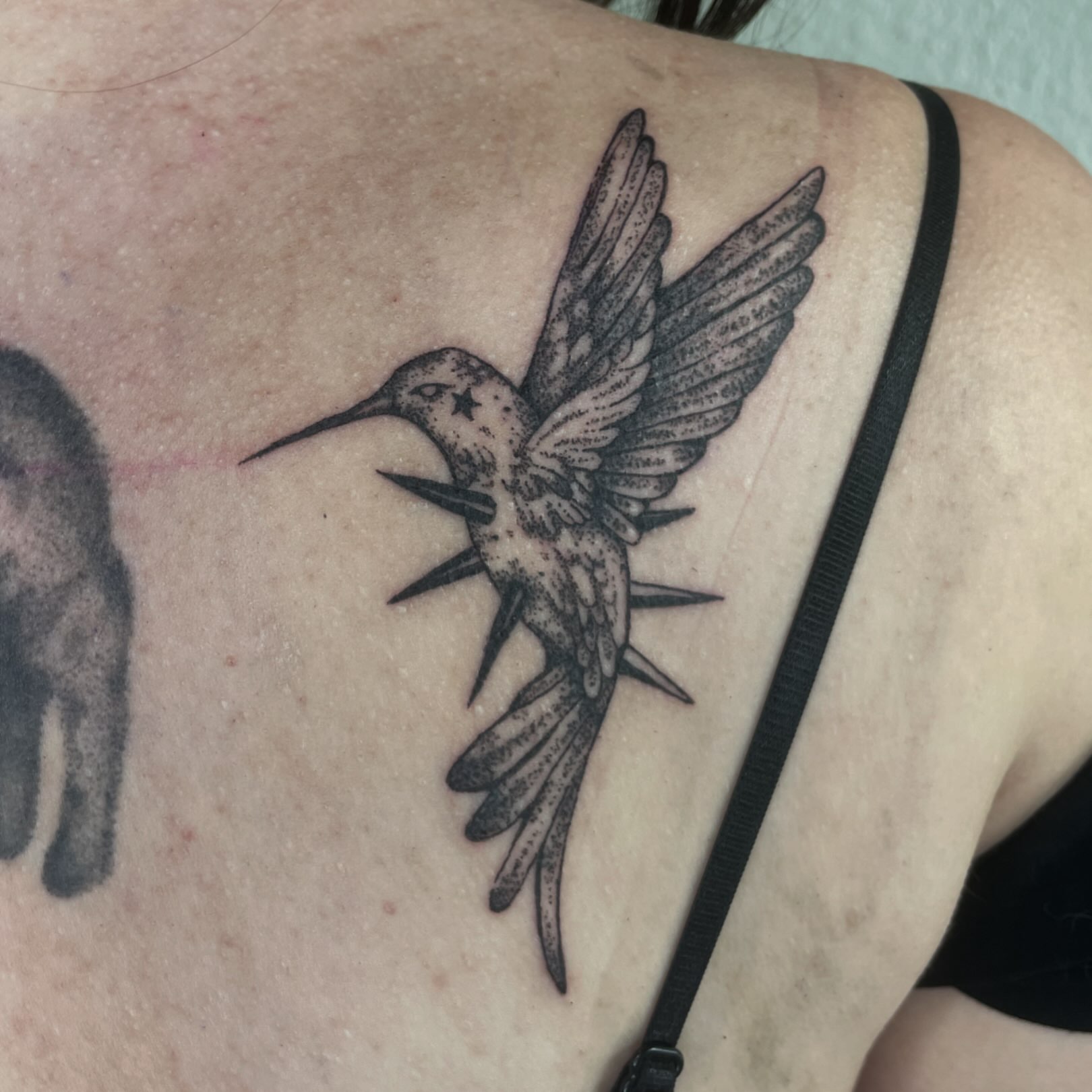 Tattoo by @trisaratoptattoos β black_and_grey