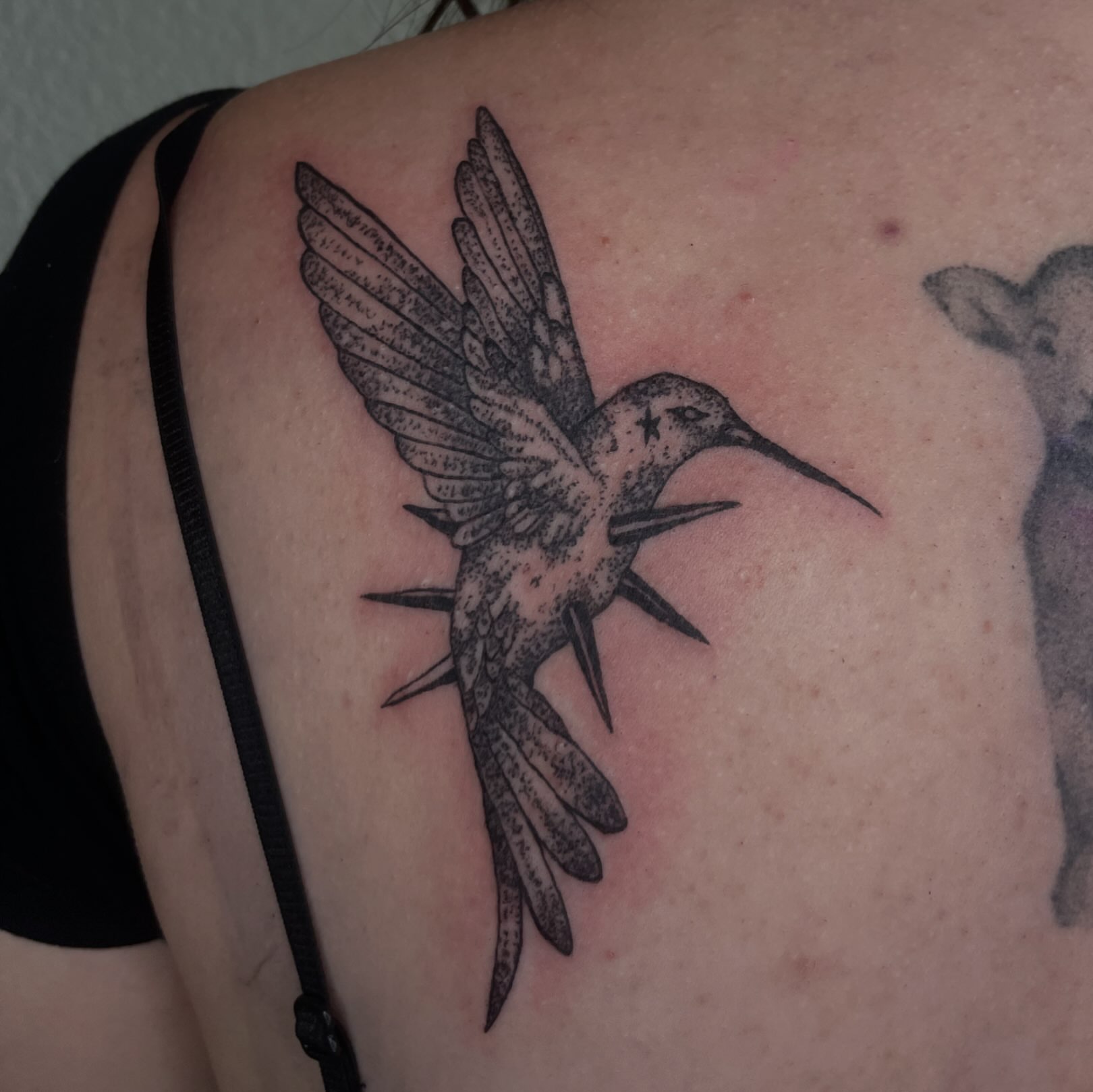 Tattoo by @trisaratoptattoos β dotwork