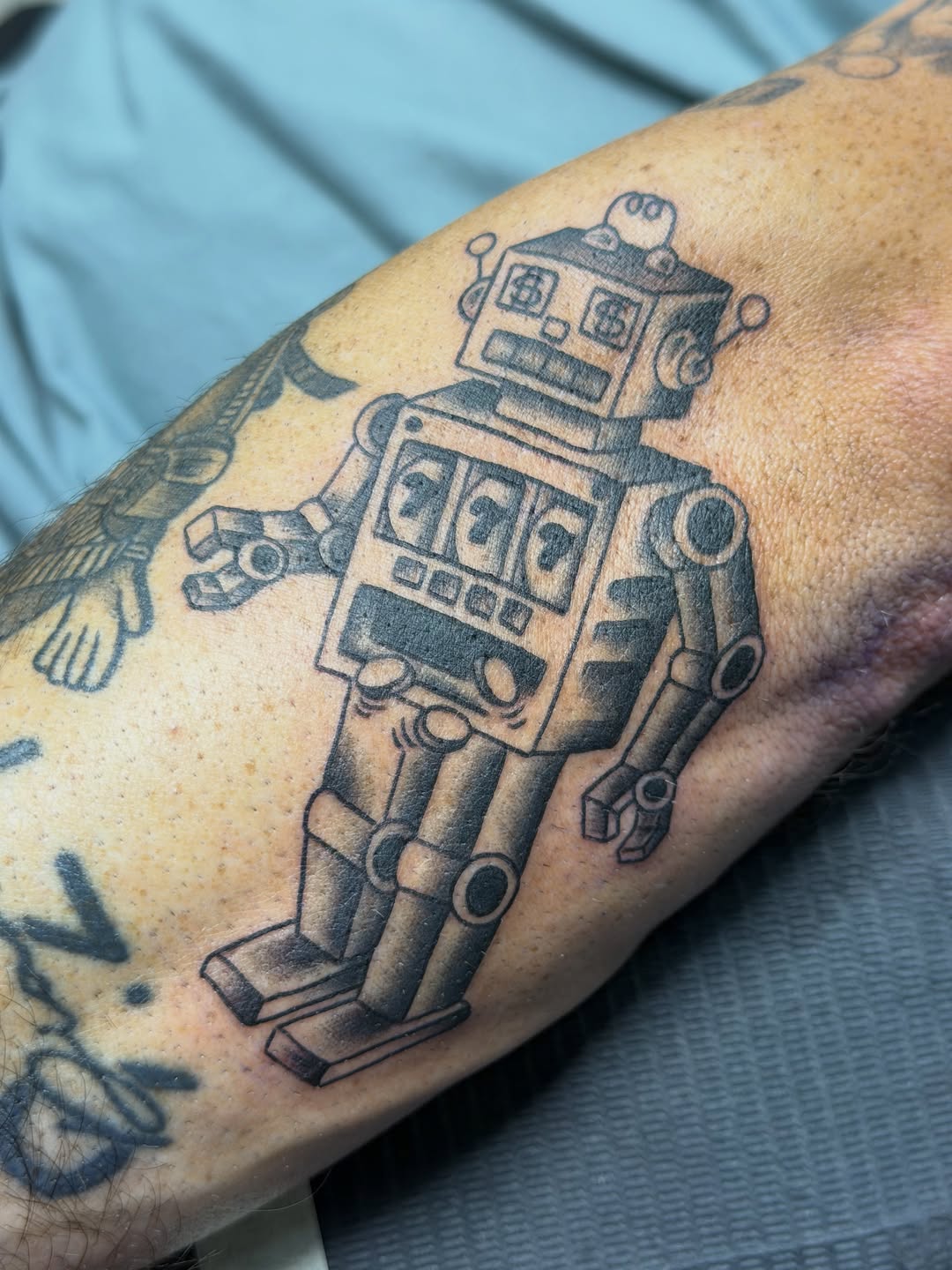 Tattoo by @driftingsquid — new_school