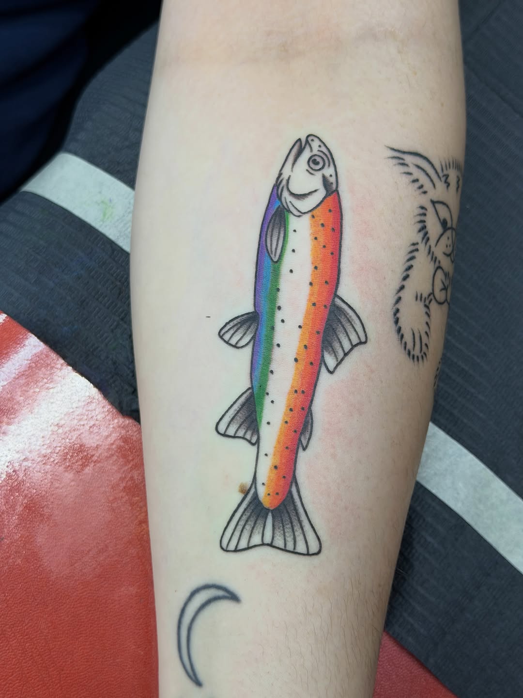 Tattoo by @driftingsquid — american_traditional, new_school