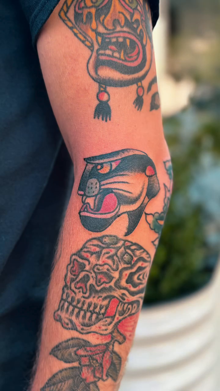 Tattoo by @joe_tatum — american_traditional, black_and_grey