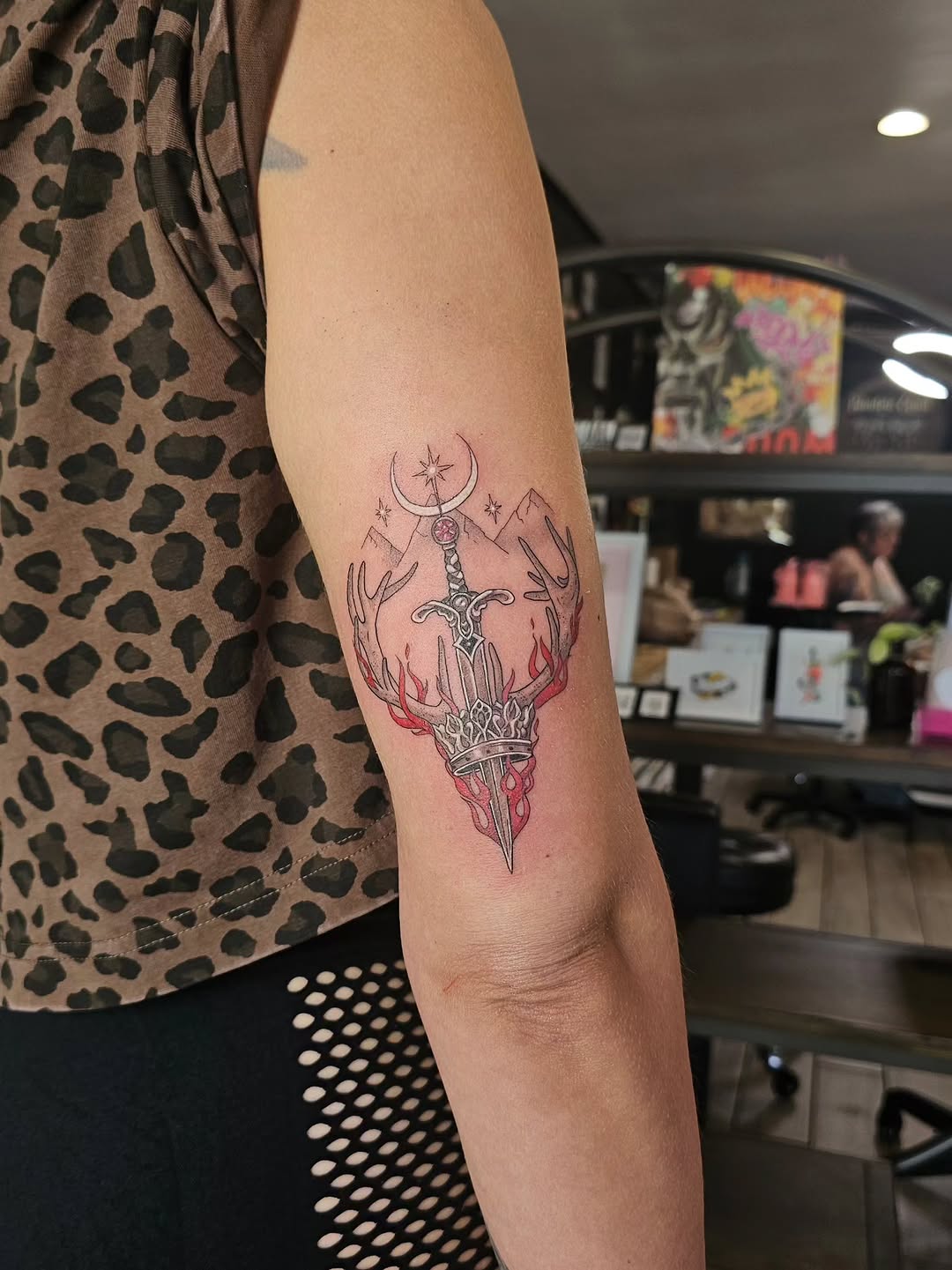 Tattoo by @caseyjo.tattoos — fine_line, black_and_grey