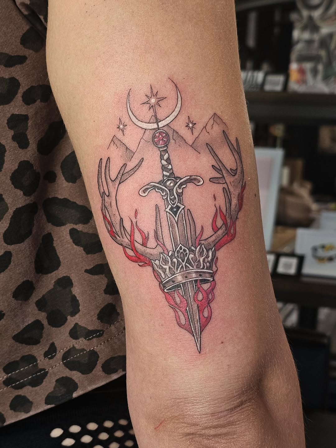 Tattoo by @caseyjo.tattoos — fine_line, black_and_grey