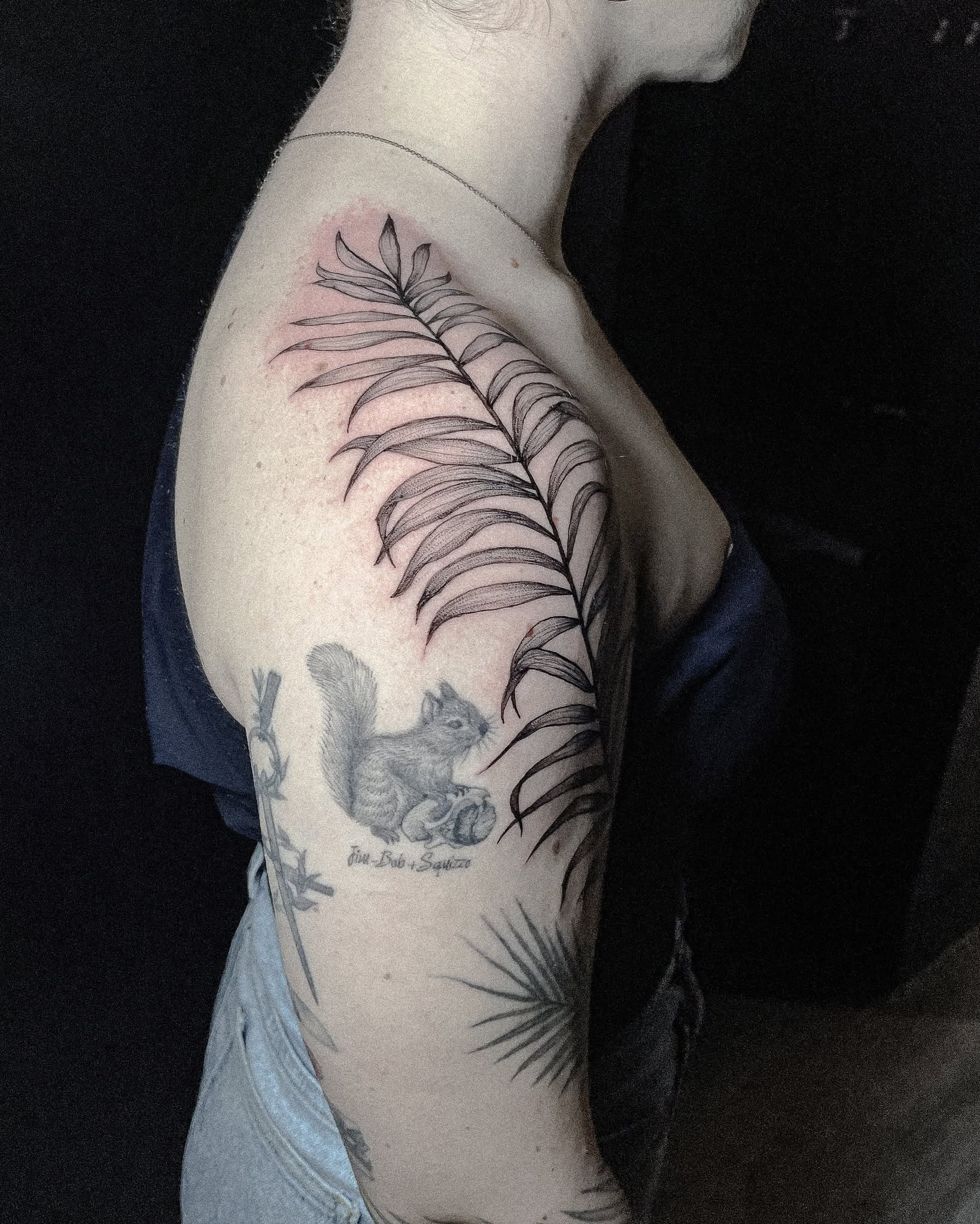 Tattoo by @inshvvn — black_and_grey