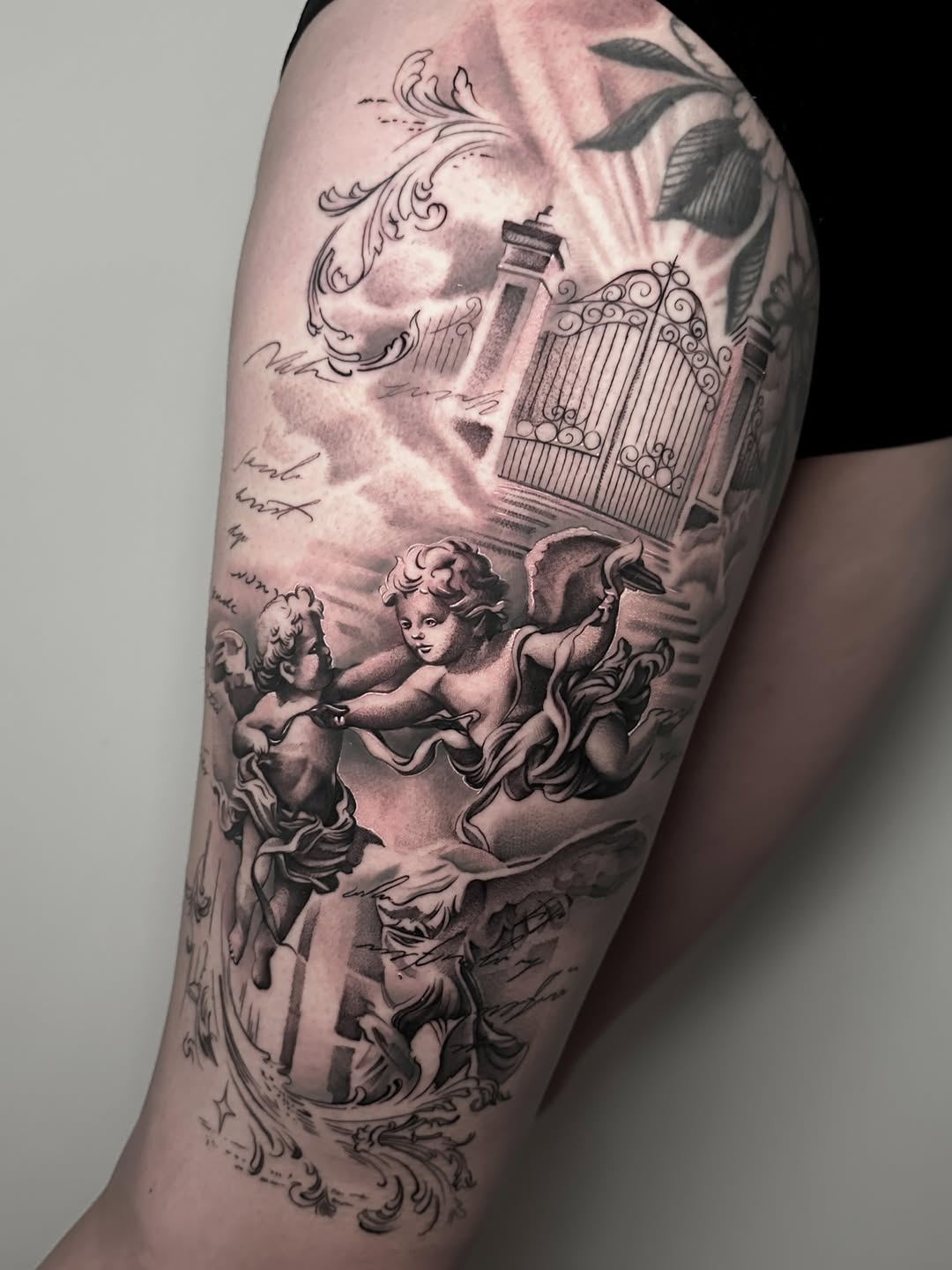 Tattoo by @rawb_tattoos — black_and_grey, realism