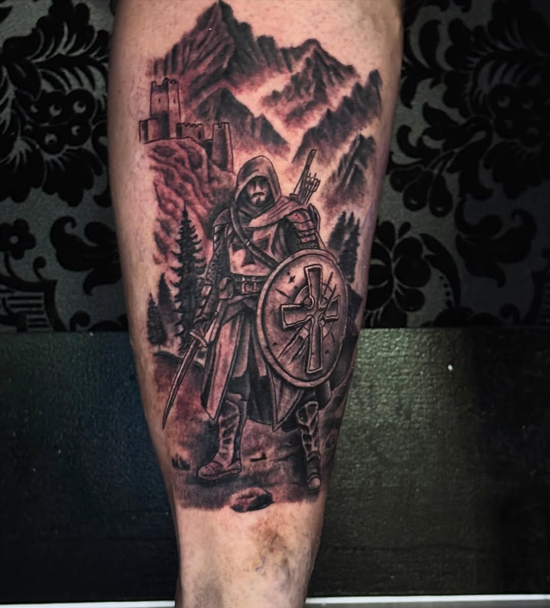 Tattoo by @jbettker_tattoos — realism, black_and_grey