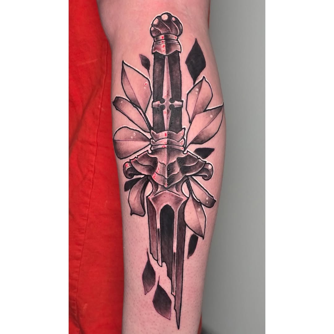 Tattoo by @bigstevetattoos — black_and_grey, realism
