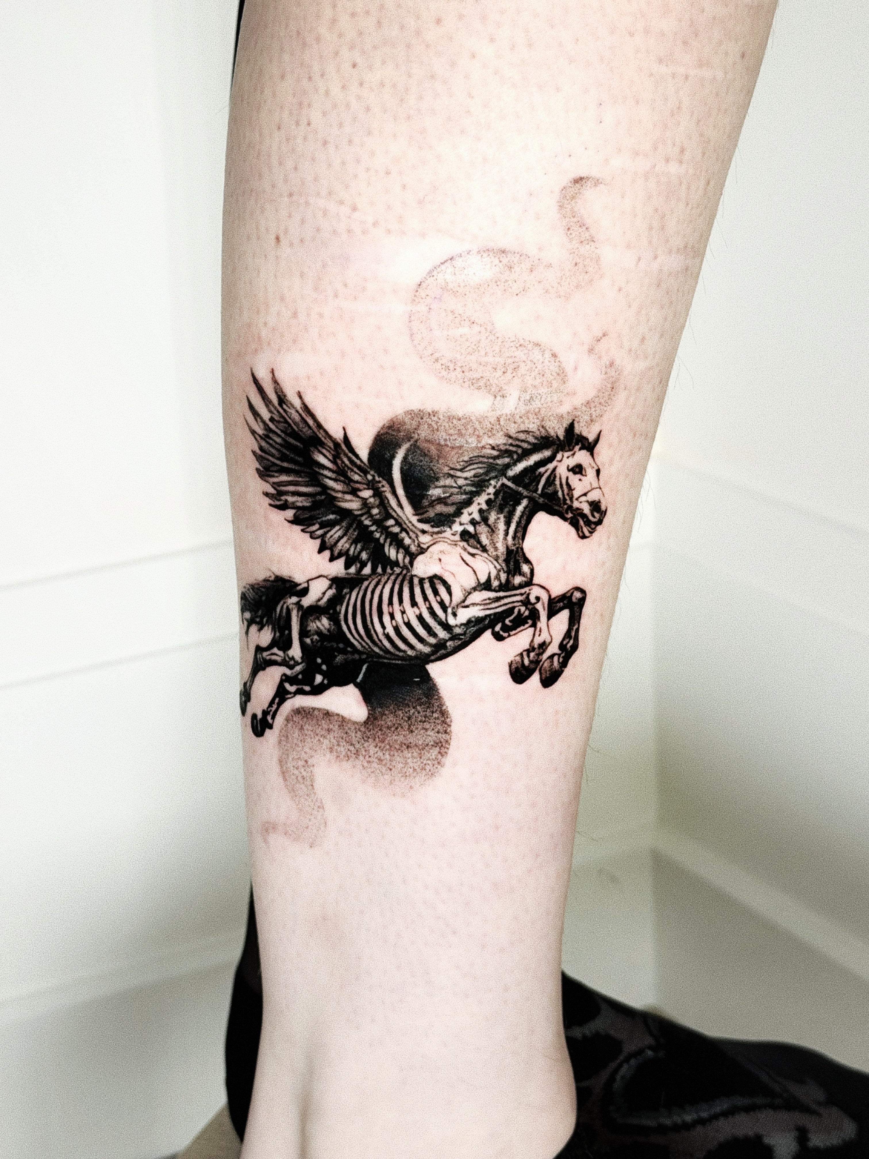 Tattoo by @antivist_tattoo — dotwork