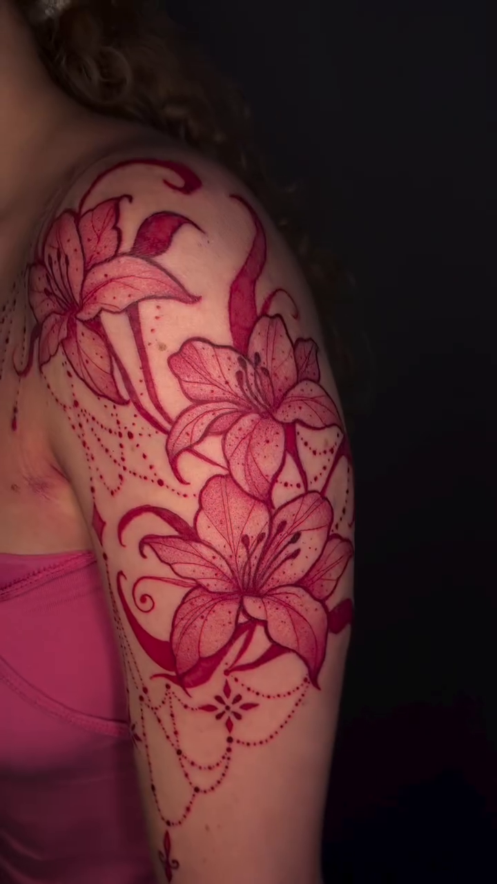 Floral tattoo fine line tattoo by πͺππππ π¨ππππππ
ππ π΅π, West Hempstead, New York