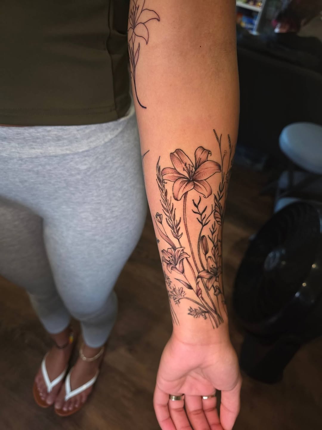 Tattoo by @shades_of_maggie — fine_line, black_and_grey