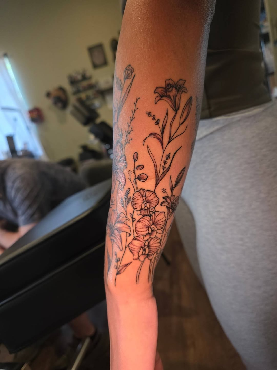 Tattoo by @shades_of_maggie — fine_line, black_and_grey